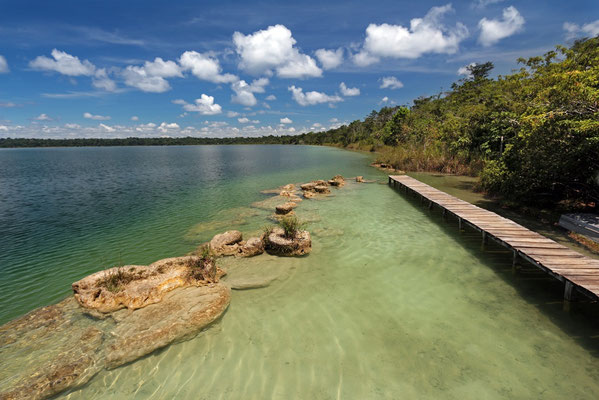 Crystal clear waters.