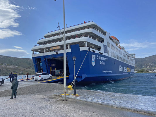 The ferry back to the mainland.