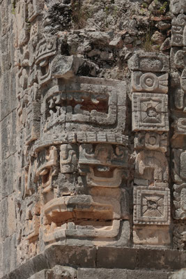 Beautiful example of the Mayan architecture style 'Puuc'.