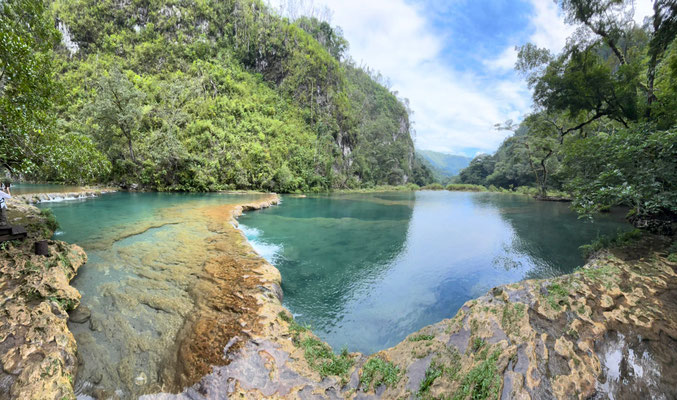 Crystal clear water