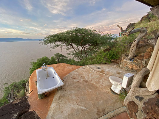 Toilet with a view!