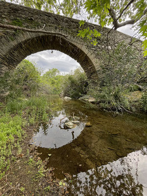 Beautiful stone bridge.
