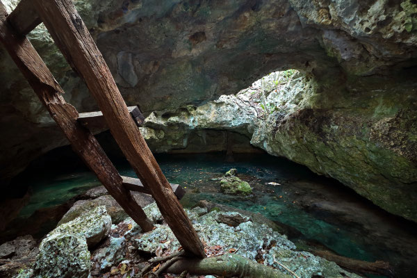 Hidden world below.