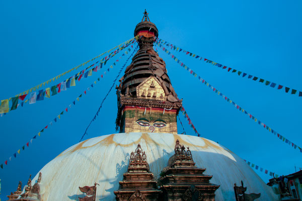 NEPAL Swayambhnath Stupa.