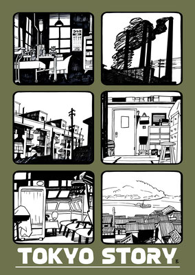 2024　小津安二郎を描く2　TOKYO STORY