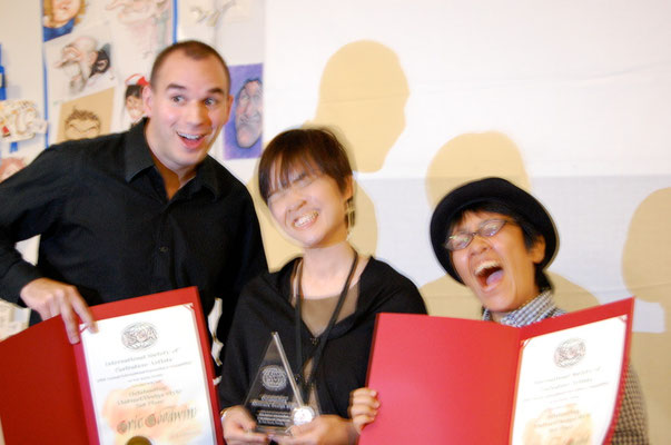 授賞式　デザイン賞3位を頂きました。