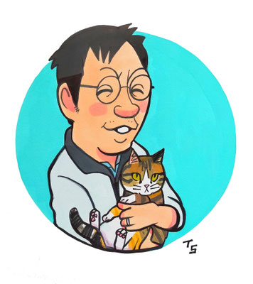 ペットの似顔絵