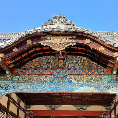 御香宮神社の拝殿