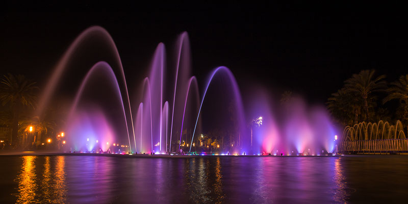 Illuminated Fountain Salou