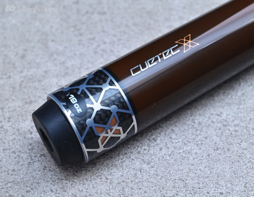 ルカシー　カスタム　シナジー12.5mm装着　エクステンション付き World's Best Carbon Fiber Shafts | Cuetec Cynergy 12.5mm