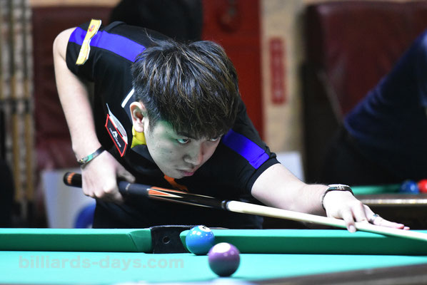 丁俊晖（ビリヤード選手）直筆サイン入り写真 2023 - ビリヤードデイズ