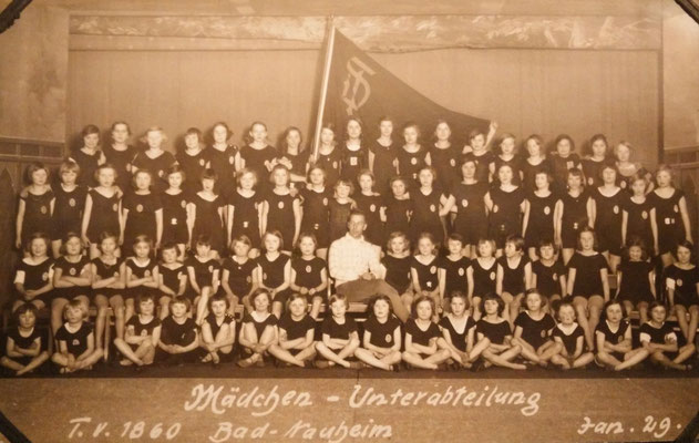Turnverein Bad Nauheim - TV 1860, Januar 1929 - Sammlung Michaela Jüdell, Digitale Leihgabe ans ONLINE-MUSEUM BAD NAUHEIM, Foto: Beatrix van Ooyen