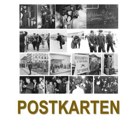 Postkarten G.I. Elvis Presley