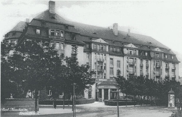 Grand Hotel ca. 1910 - Sammlung Online-Museum Bad Nauheim