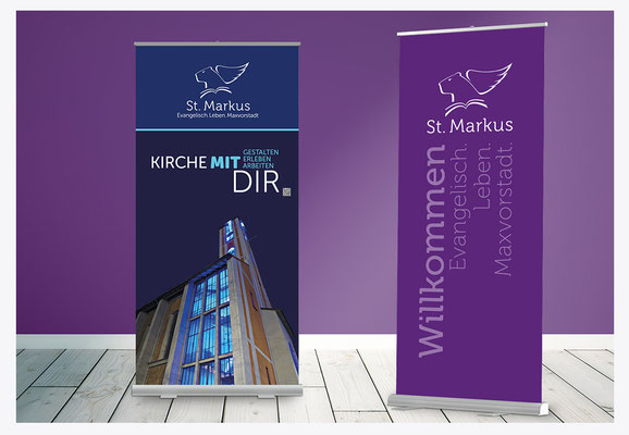 Banner für Veranstaltungen