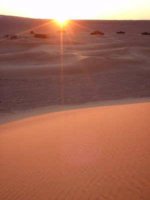 Soleil et dunes