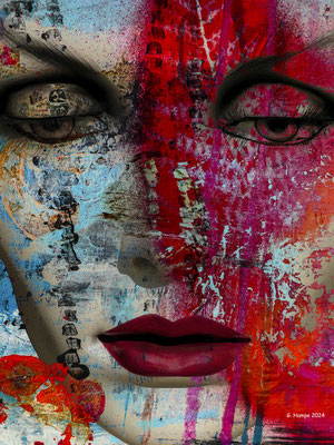 The face abstract