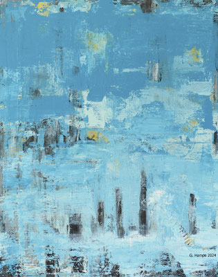 Skyscrapers 80x100x2 cm Leinwand / canvas 