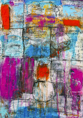 Abstract feeling 50x70x2 cm Leinwand / canvas