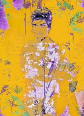 The woman in yellow