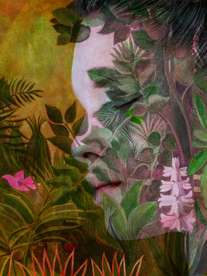 The face in the jungle