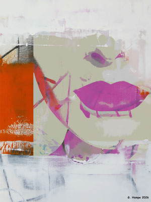 Pink lips to kiss
