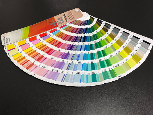 Pantone coated Sonderfarben für gestrichene Bilderdruckpapiere