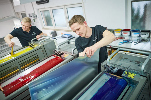 Druckfarben im Offsetdruck