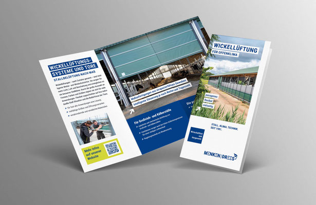 Produktflyer / Leporello MENKEN | DREES