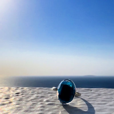 【熱海限定】熱海の海と空をイメージした「ドームテラリウム」+「ボタニカルリング」作り