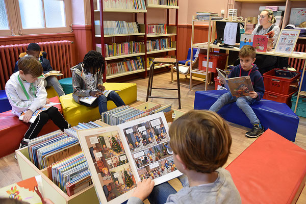 École Saint-Dominique | La bibliothèque