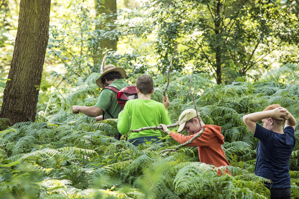 Natur- und Wildnispädagogik für Gruppen: Entdecken mit allen Sinnen - Impressionen 2