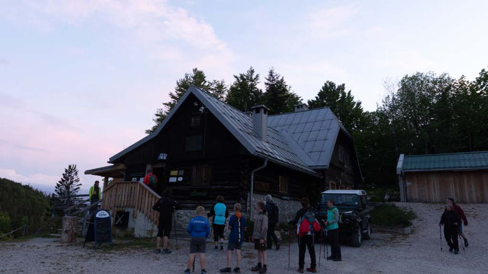 Schosser Hütte (leider geschlossen)