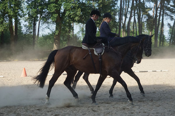 RID Reiten im Damensattel, Dr. Bettina Grahner, Claudia Strommenger, 90. Geburtstag RuFV Dilkrath, Jagdreiten im Damensattel