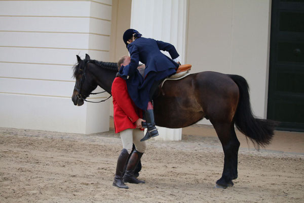 RID Reiten im Damensattel Lehrgang Redefin 2022