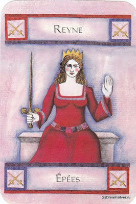 Reine d'Épées - Art of Tarot