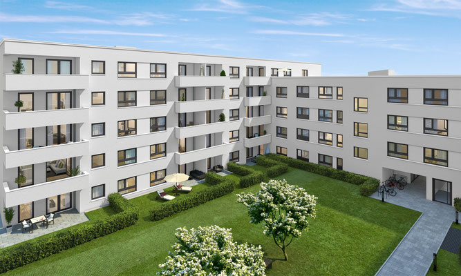 Neubau Johanneskirchen: Kapitalanleger-Wohnungen - vermietet