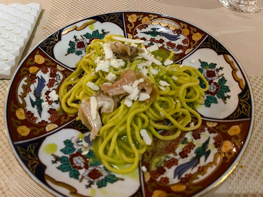 45期上永谷店本部懇親会・パスタ