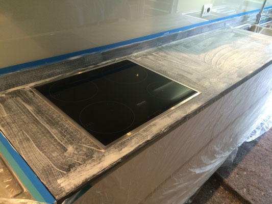 pulizia piano cucina