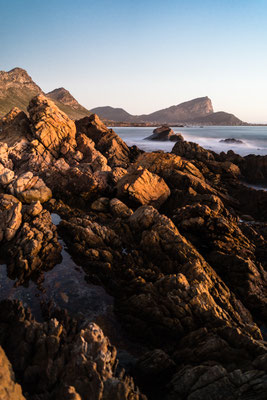 Seascape of Pringle Bay as seen from Rooi-Els , South Africa