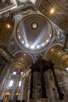 It feels special looking at the cupola of St. Peter's Basilica once you have been up.