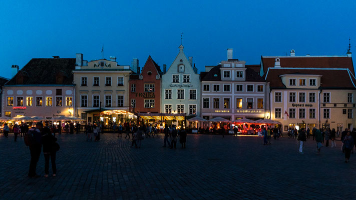 Market place in central Tallinn