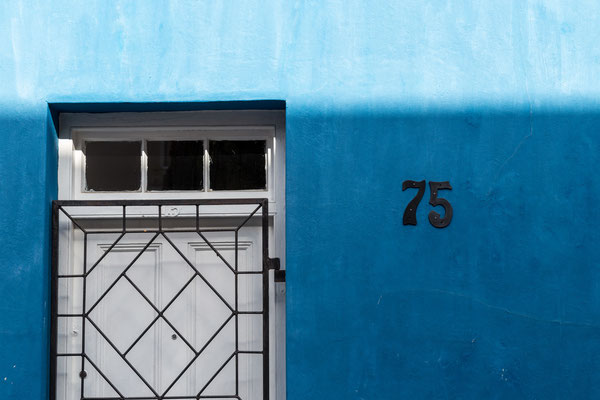 House numbers in Bo-Kaap, Capetown, South Africa