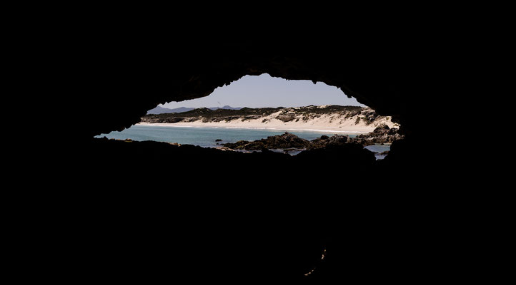 Klipgat cave at Walker Bay Nature Reserve, Western Cape, South Africa
