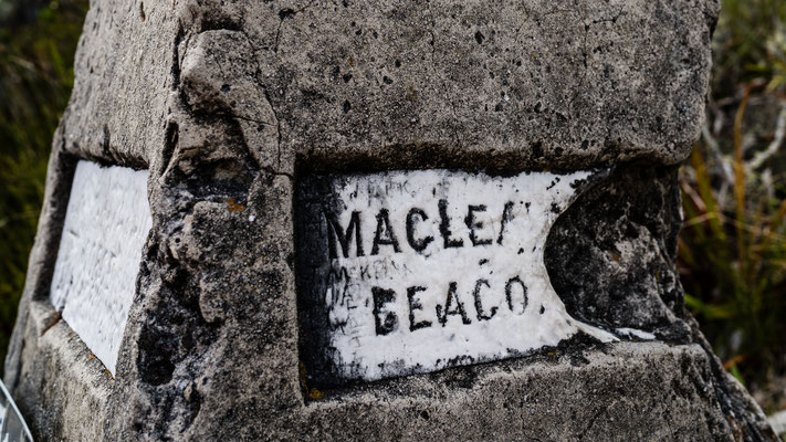 Maclear's Beacon on Table Mountain