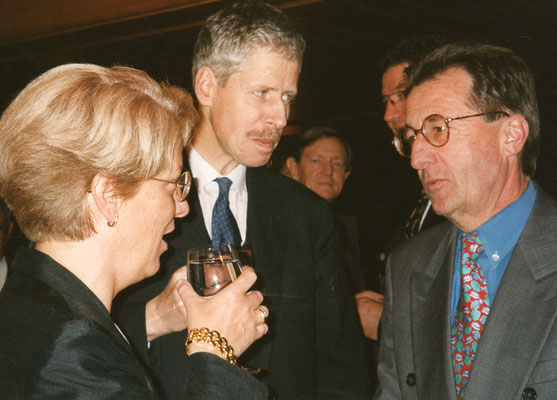 20.10.1995, Besuch von Carla del Ponte, Schweizer Bundesanwältin, Foto: Brigitt Risch, Schaan