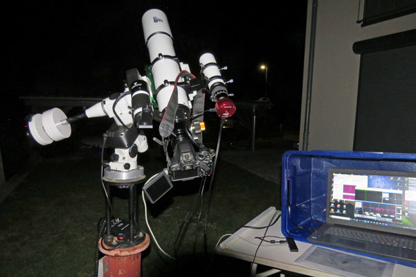 TS AP 102/714 ED auf EQ5 SYNSCAN zur Astrofotografie