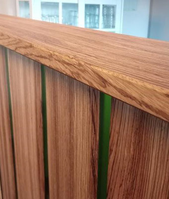 Stefan Wolters Tischlerei Prototyp - Zebrano Küchentheke