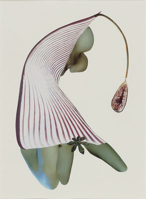 Remember I (Pursuing), handgemaakte collage, 24 x 32 cm, 2025