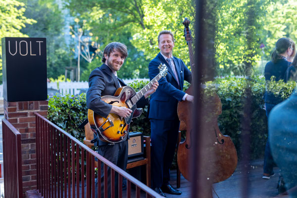 Jazzduo akkustisch und draußen für Berlin und Hamburg - Jazz Royal